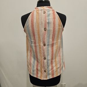 NWT W5 Anthropologie High Neck Knit Tank